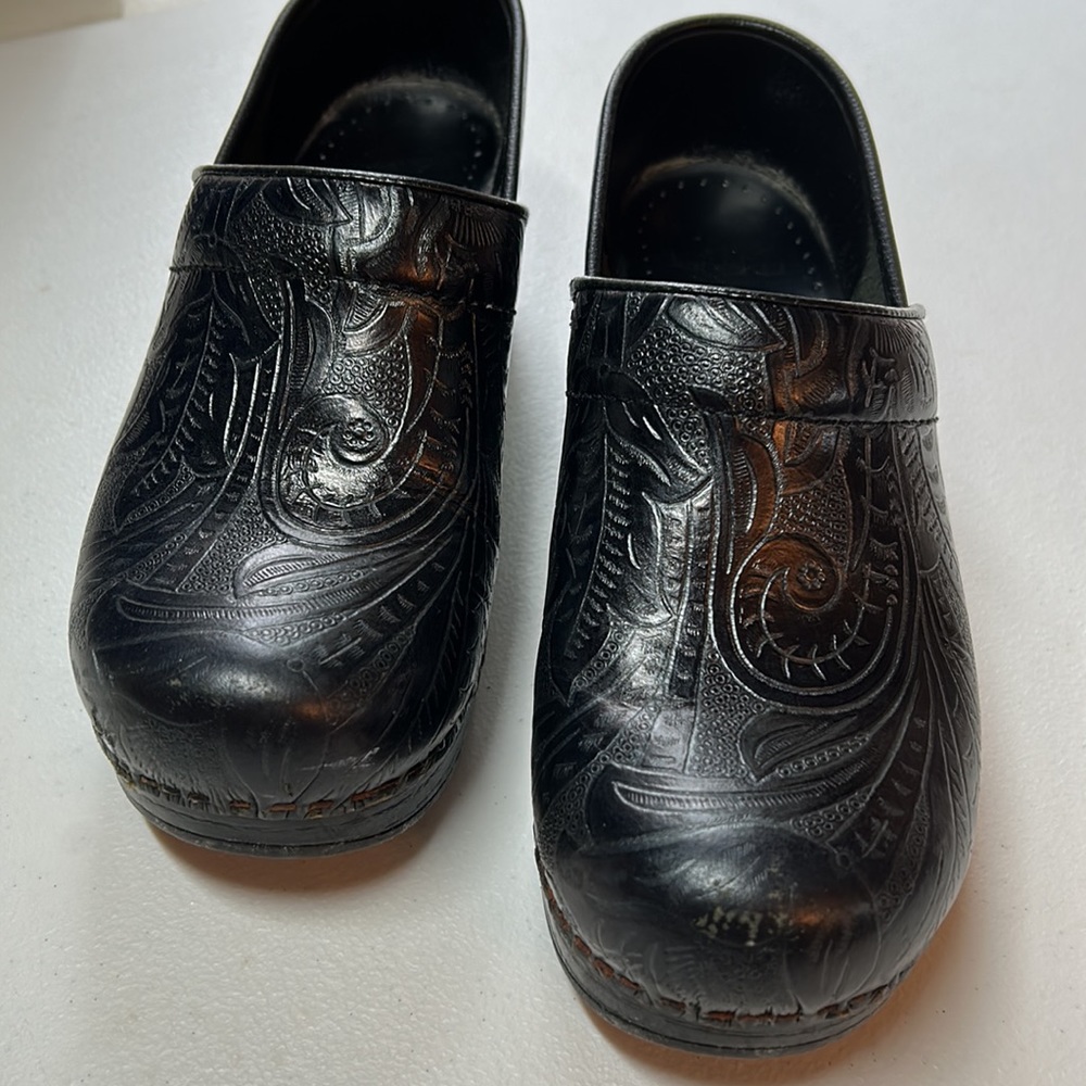 Dansko Tapestry Pattern Clogs - image 2